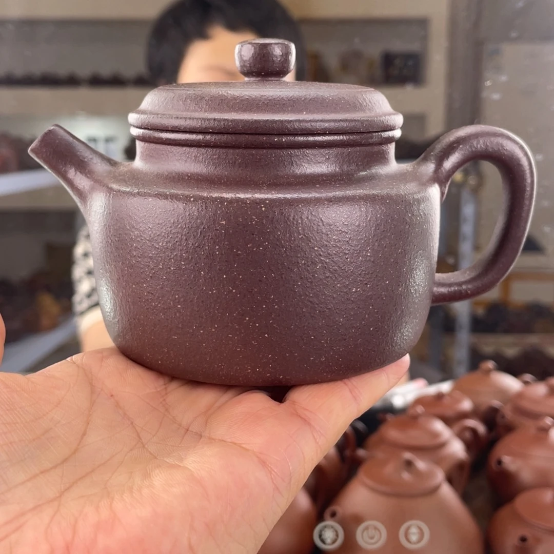 茶壶紫砂平台底槽清手磨料徳钟280cc