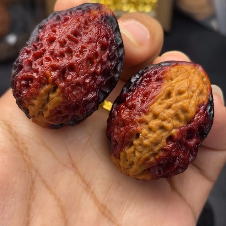 文玩核桃把件35尺铁罗汉