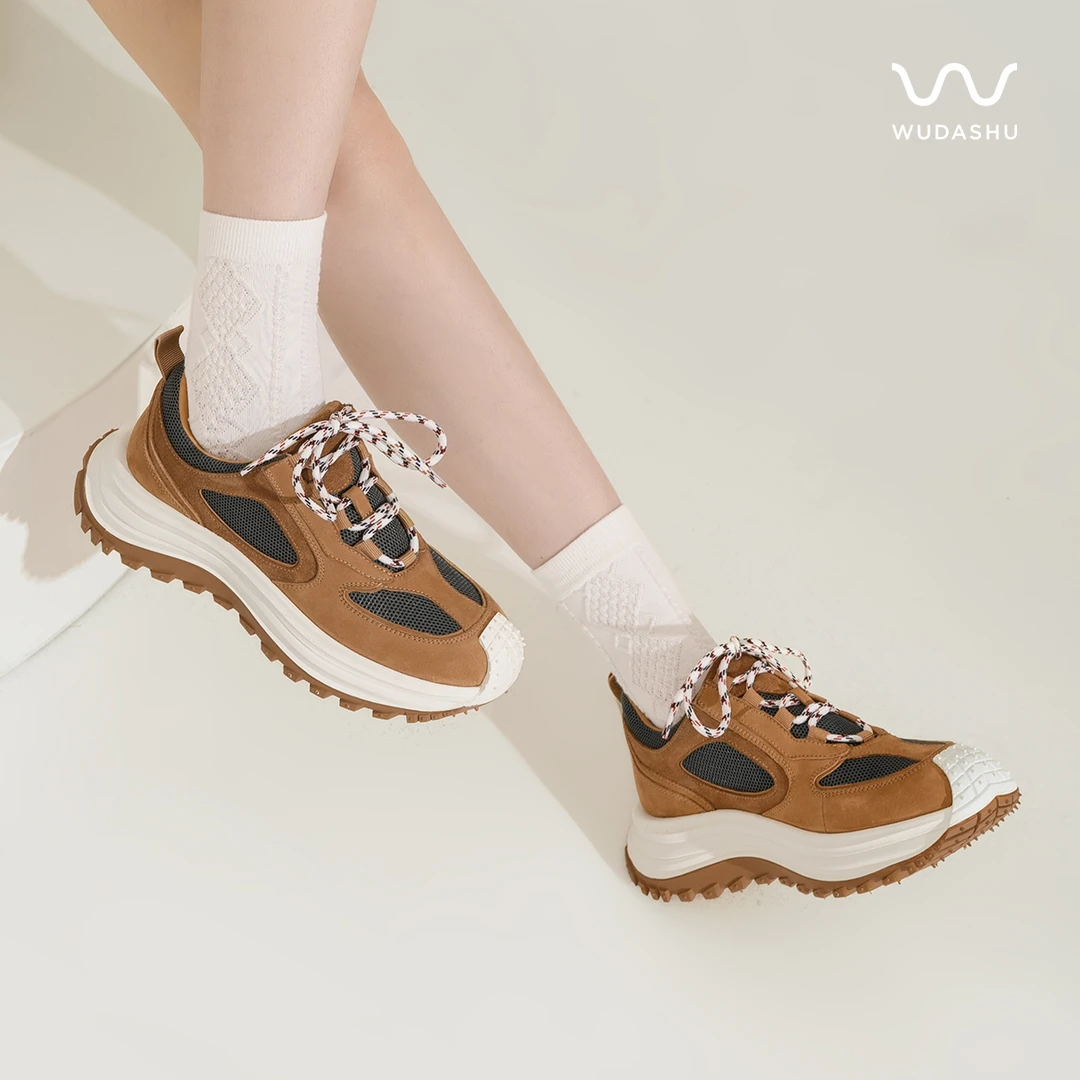 【清仓】吴大叔潮流女鞋日系低帮ins鞋子老爹鞋运动鞋复古92-001