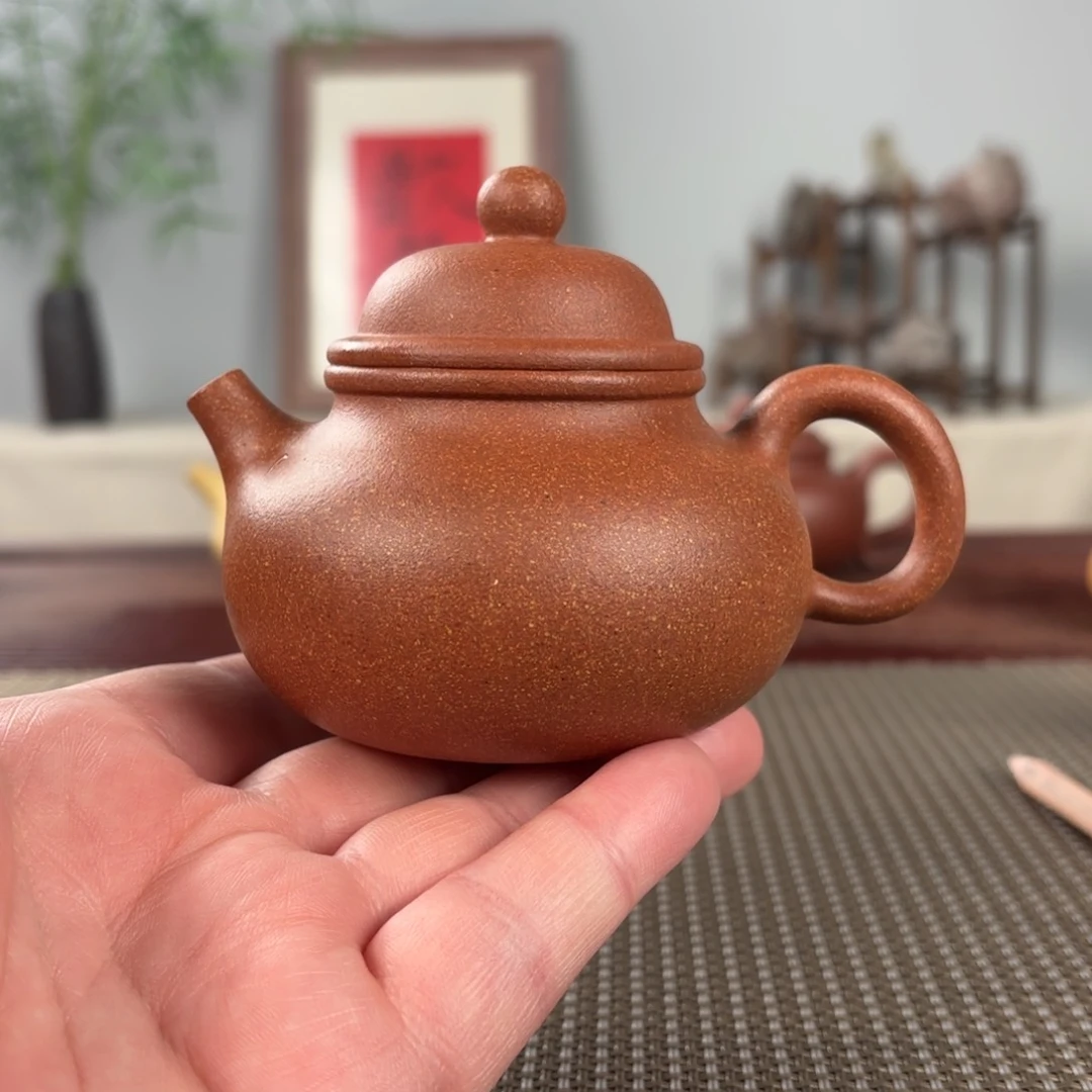 紫砂茶壶黄龙山原矿紫砂壶