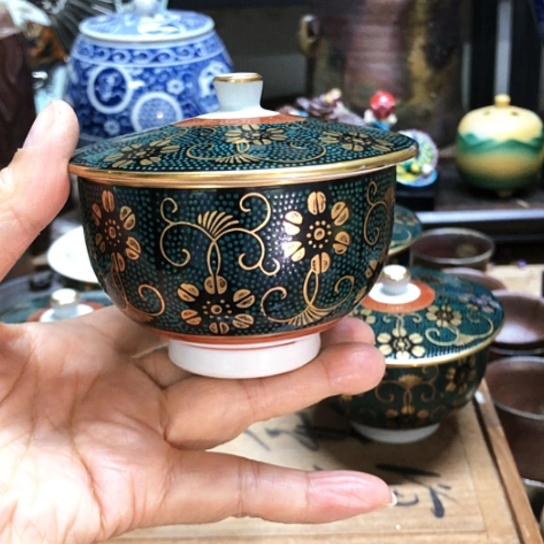 【闪购商品】碗九谷烧青粒