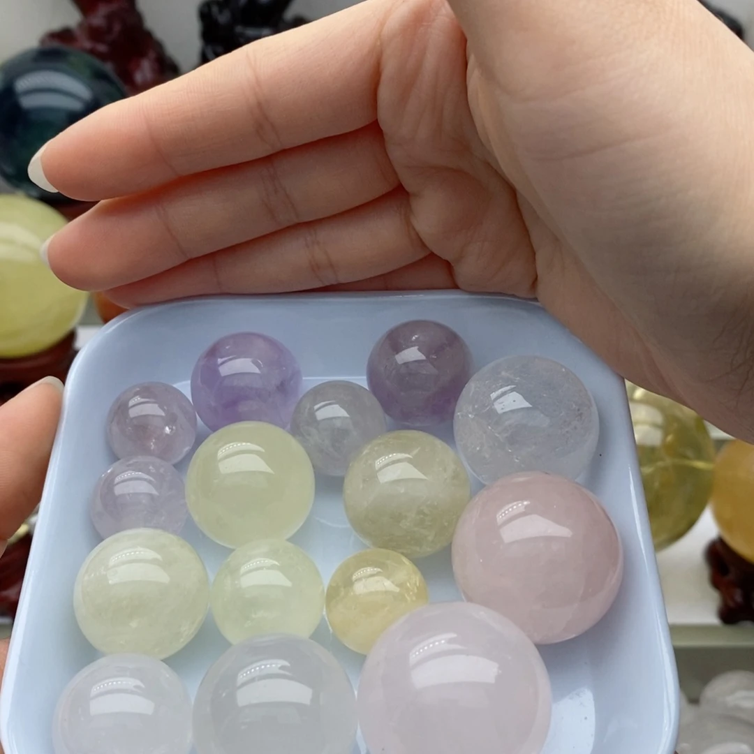 黄晶珠宝半成品未镶嵌?水晶29