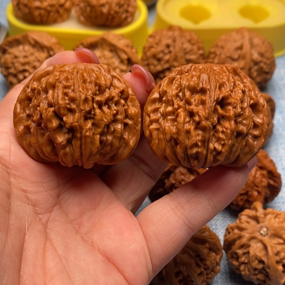 A***a文玩核桃把件毕业汉高楼45+全品