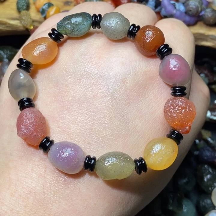 玛瑙/玉髓合金手链