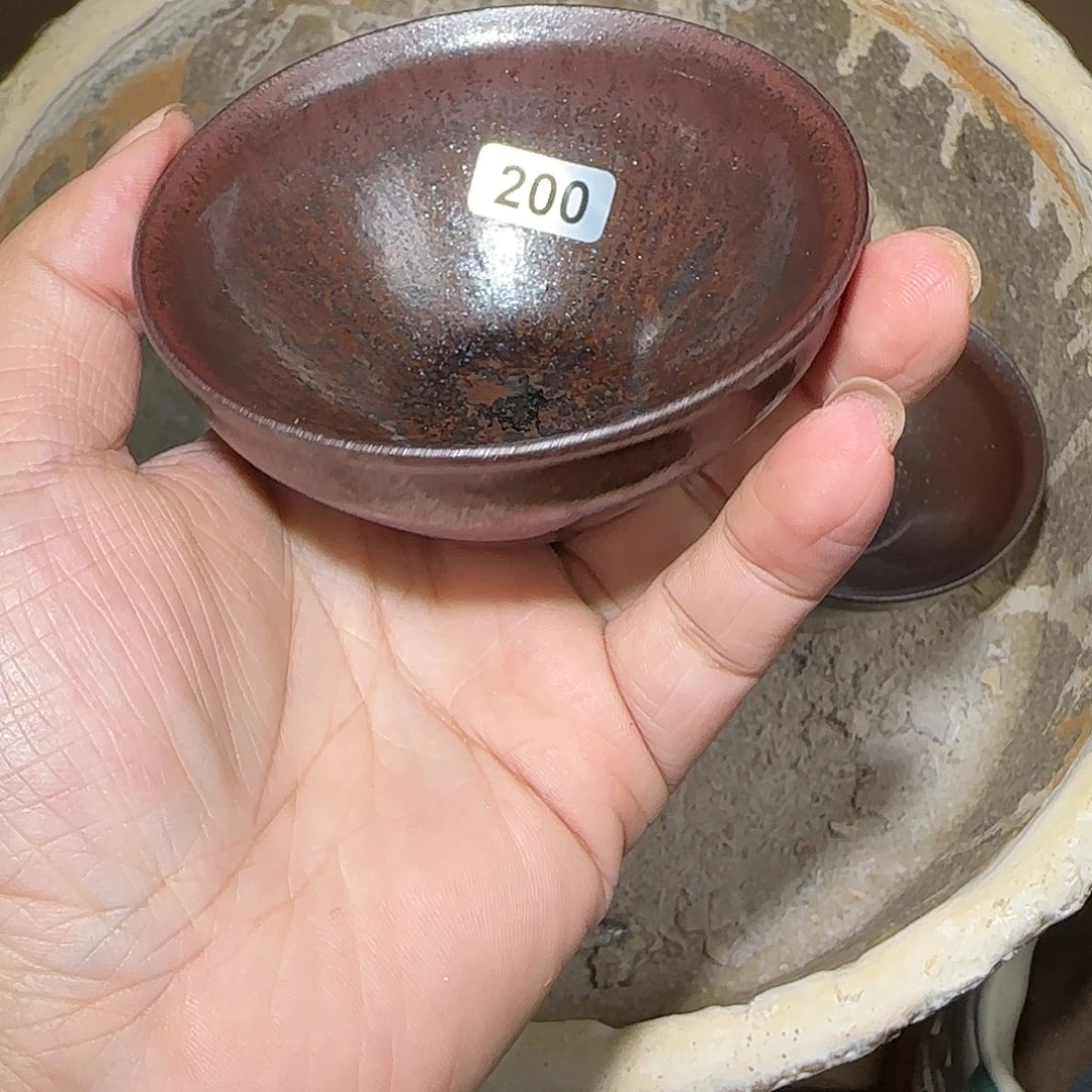 茶盏焦源柴烧自然还原200