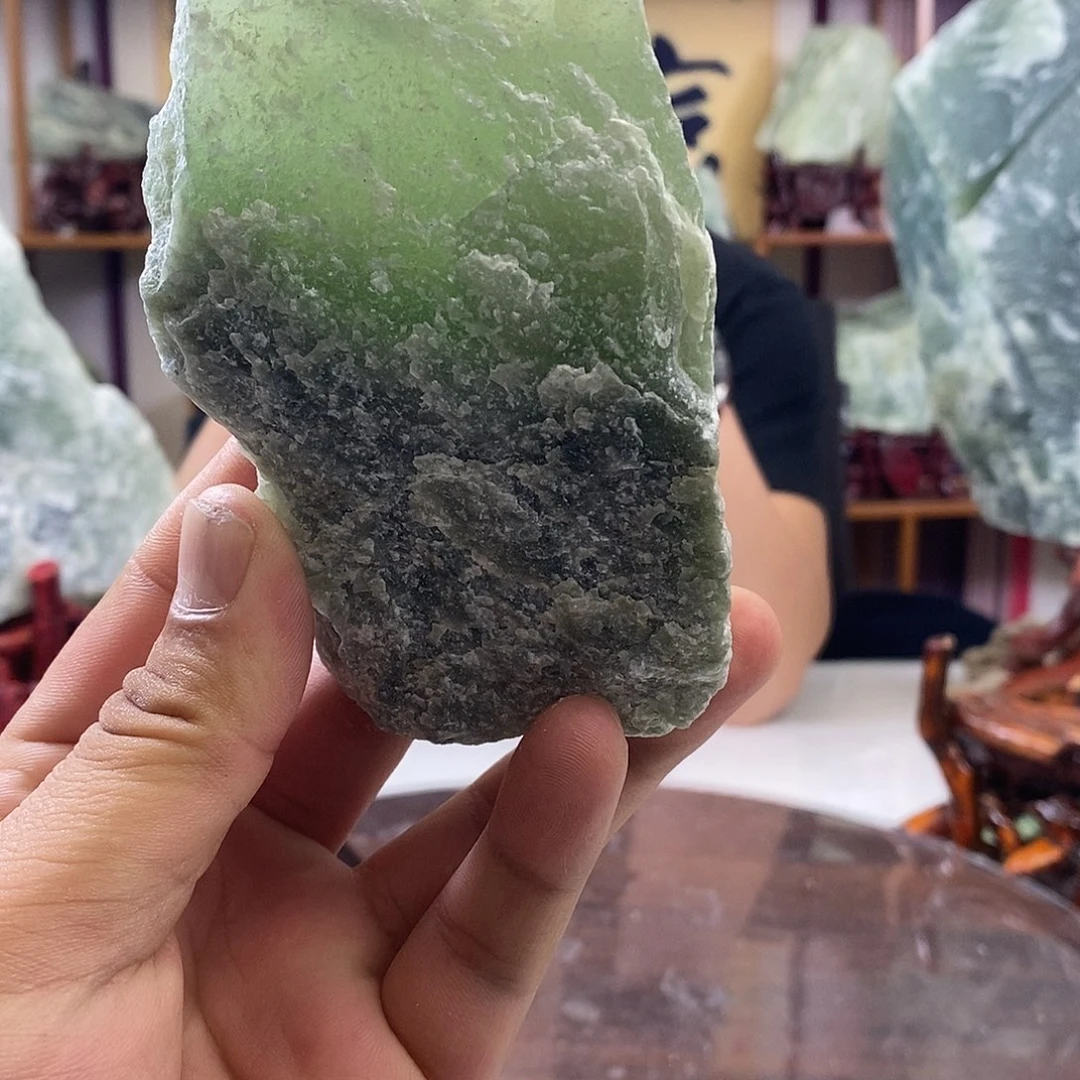 蛇纹石玉合金珠宝奇石