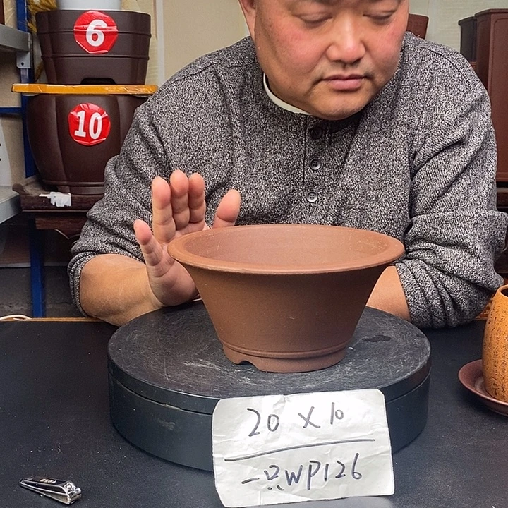 花盆紫砂货号一只Wp126