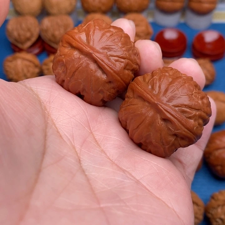 把件文玩核桃方墩