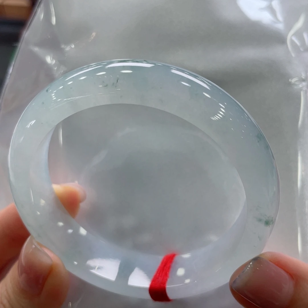 翡翠手镯未镶嵌翡翠手镯5.75正圈