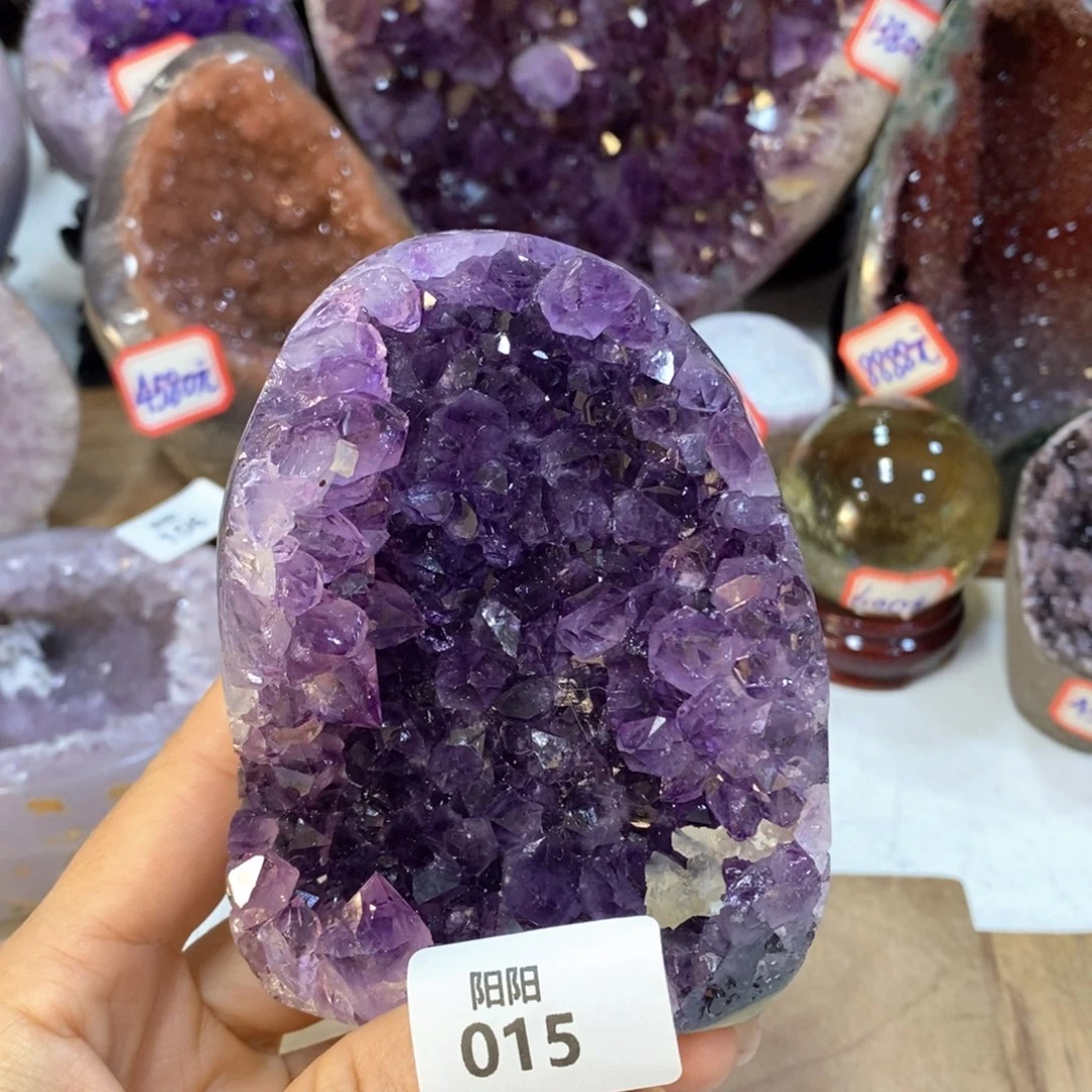 水晶大型摆件（非配饰）未镶嵌方解石