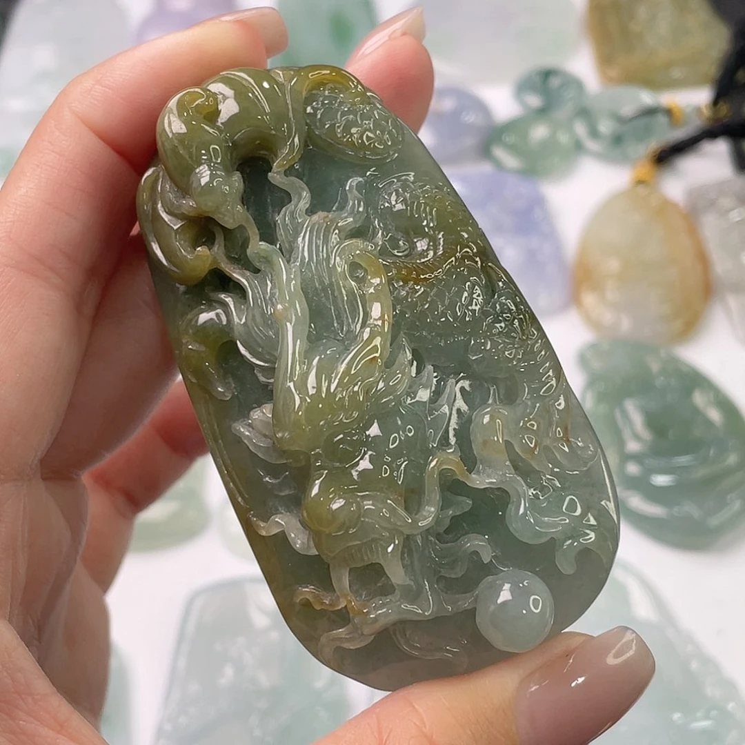 吊坠(不含链)未镶嵌翡翠1