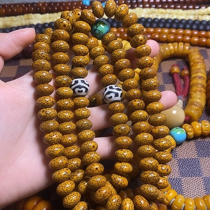 手串/手链牛骨藏区手串星月菩提