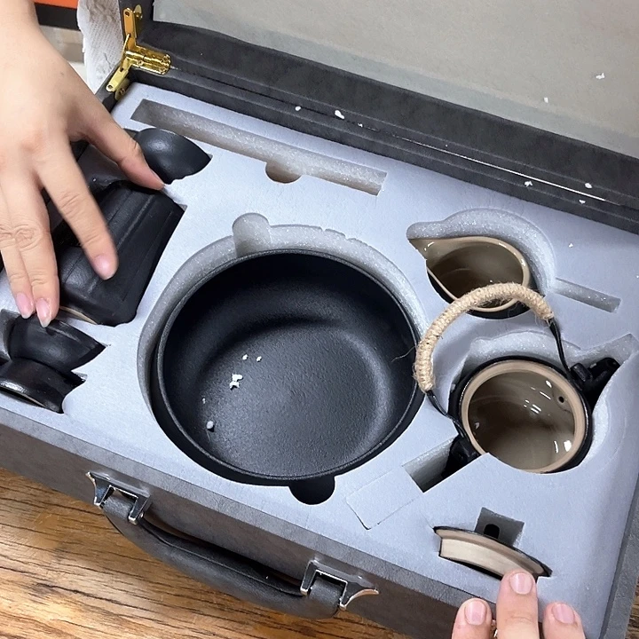 孤品茶具套装等。