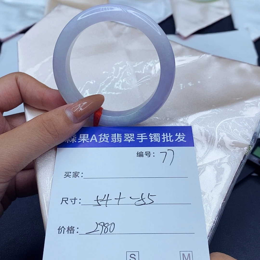 翡翠未镶嵌手镯百元手镯默认瑕疵