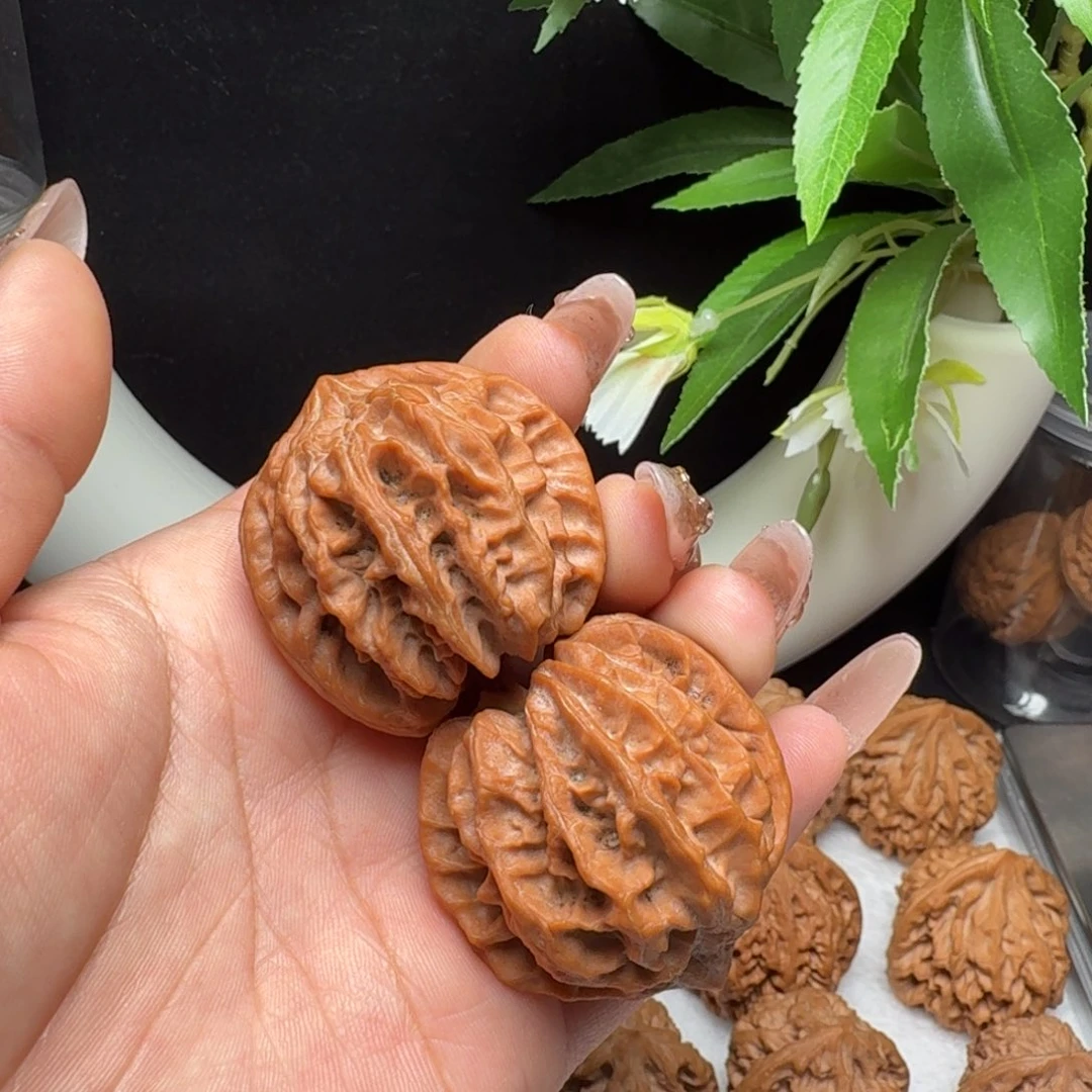 一***秋把件文玩核桃39曹大龙41克➕