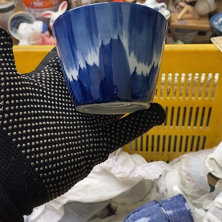 紫砂茶杯茶***A日本回流精品瓷器