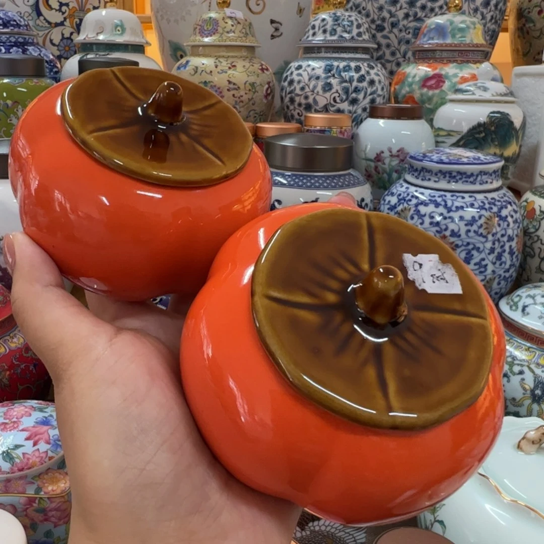 高端定制家用陶瓷茶叶罐