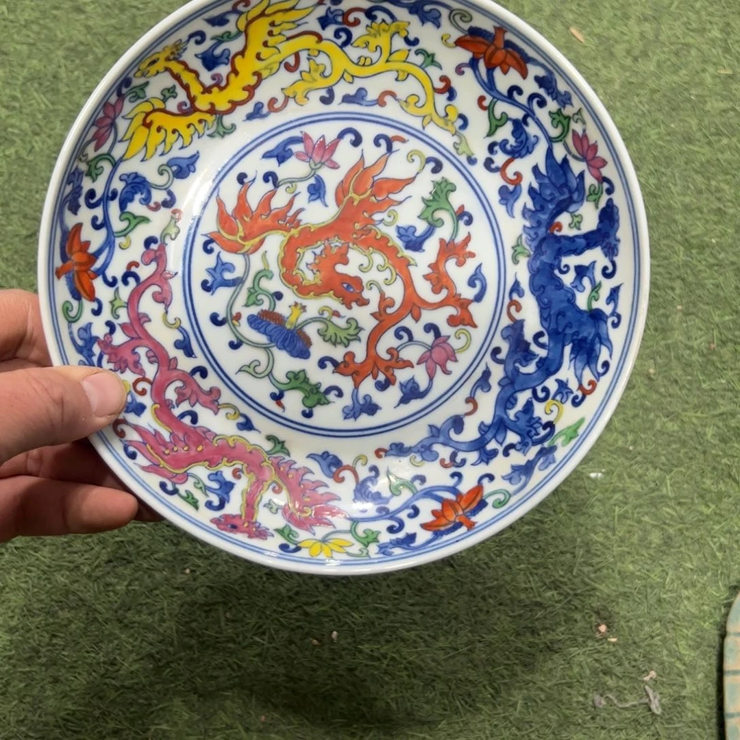 盛***国瓷片摆件摆件11111