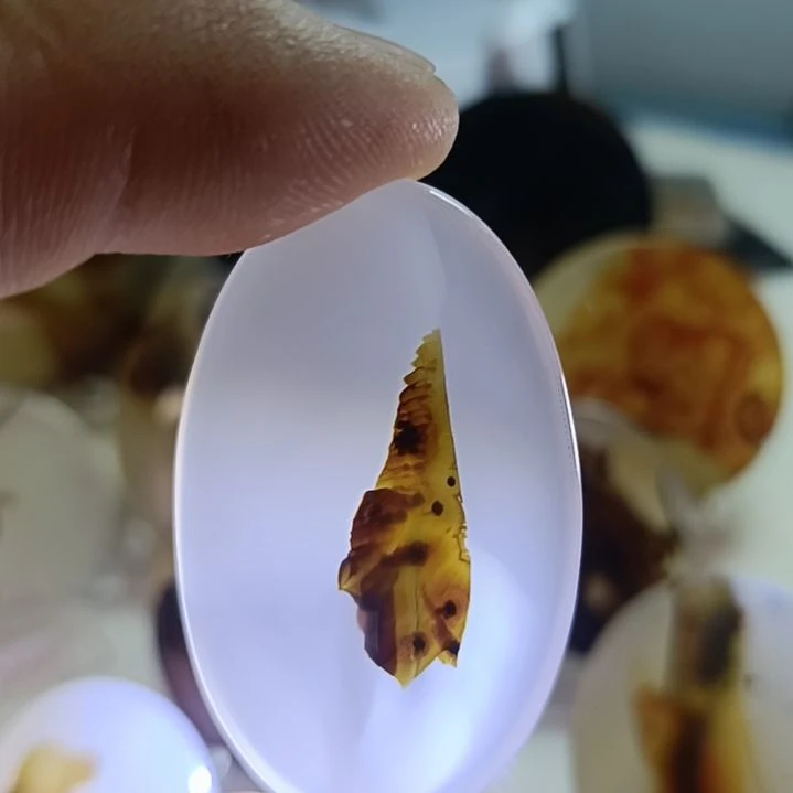 玛瑙/玉髓未镶嵌吊坠(不含链)