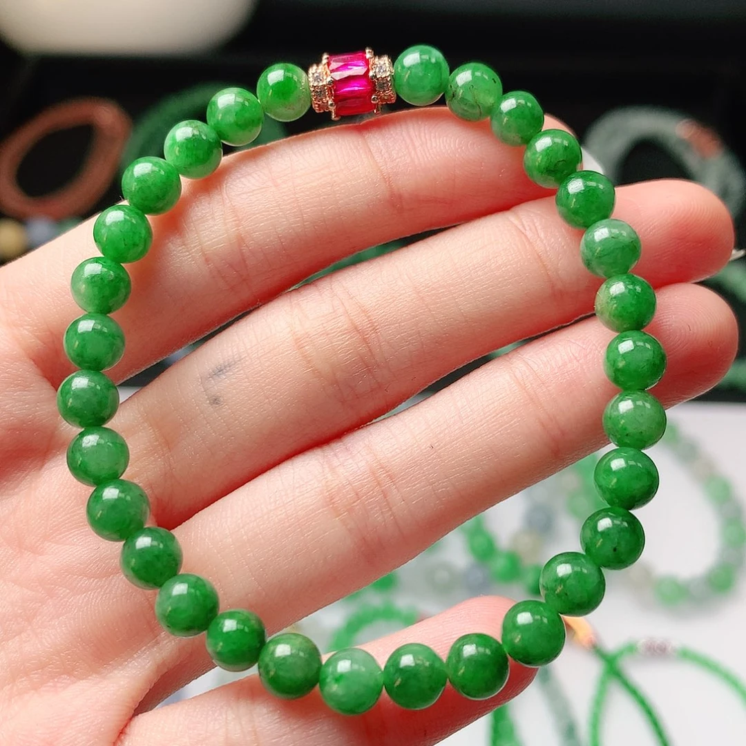 翡翠未镶嵌手链翡翠