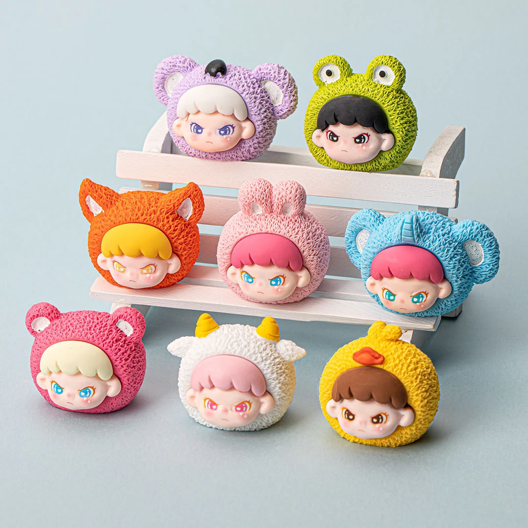 【开火车】实色大表姐动物头 （清仓瑕疵无售后）