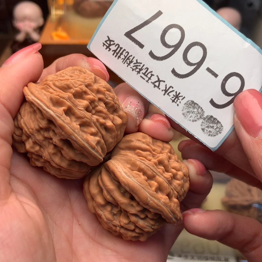 文玩核桃把件39四座楼