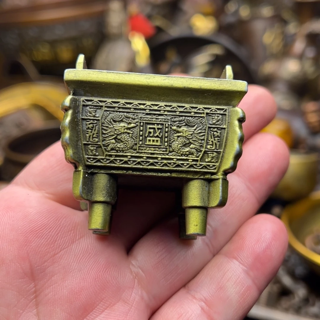 茶壶香炉铜器摆件