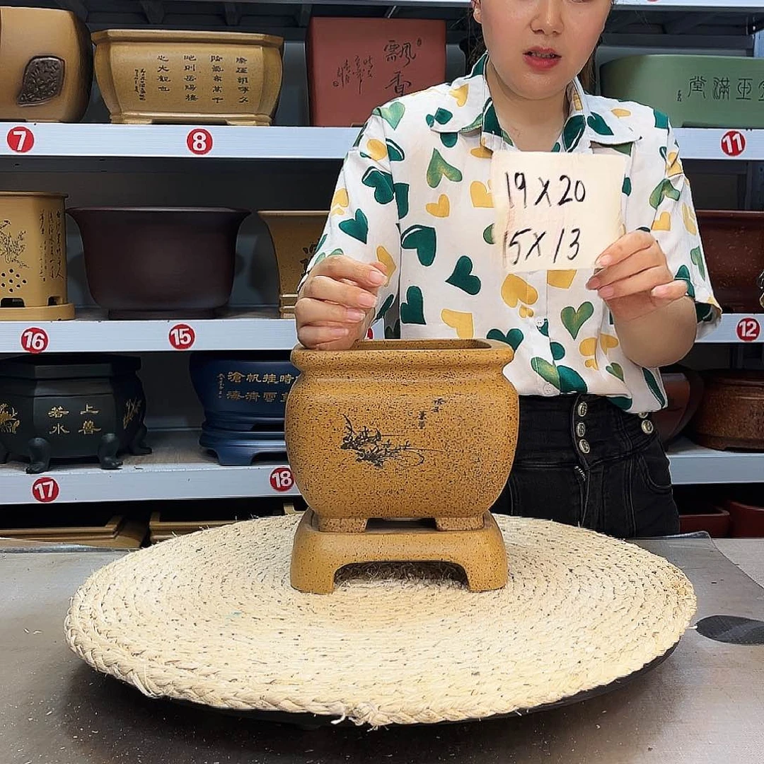 紫砂花盆紫砂花盆