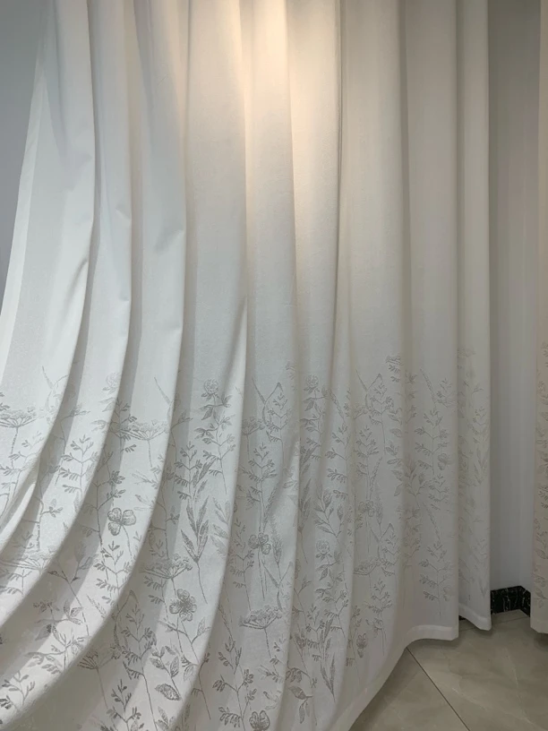 煜宁 高端窗纱 加强版 透光不透人（金枝玉叶）