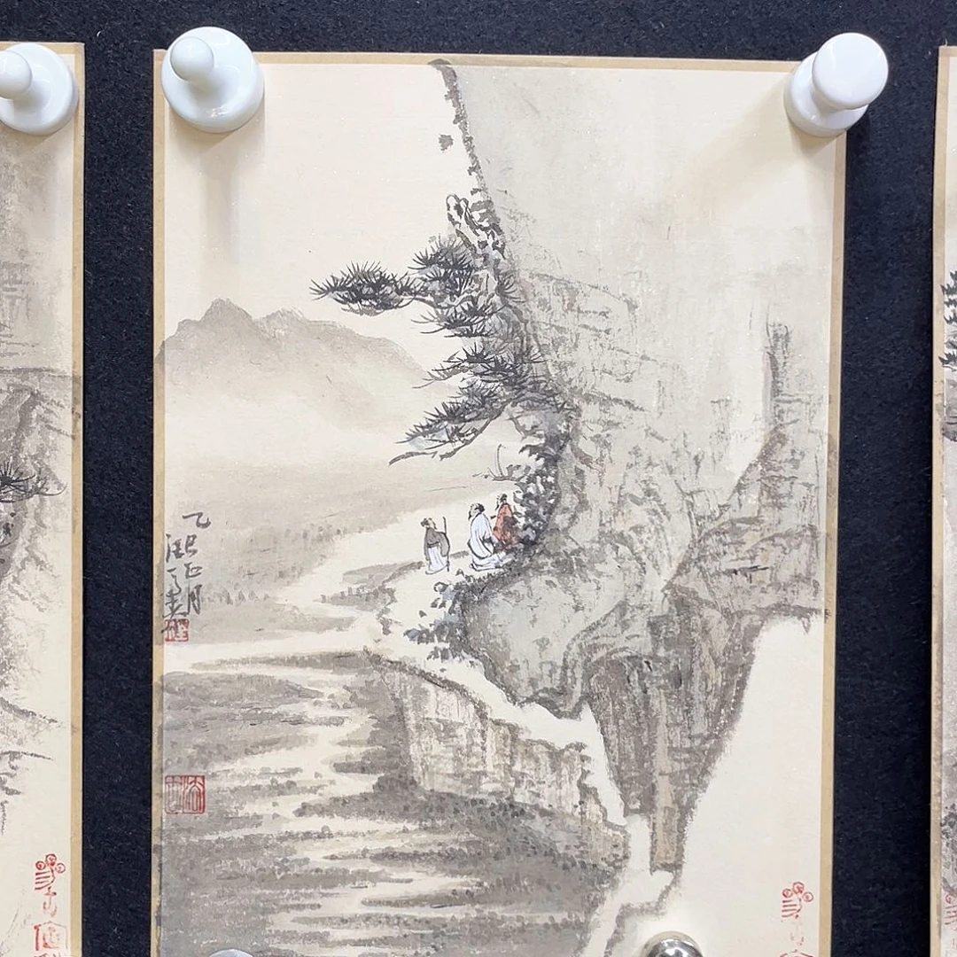 国画手绘国画，仿古山水精品，20*30