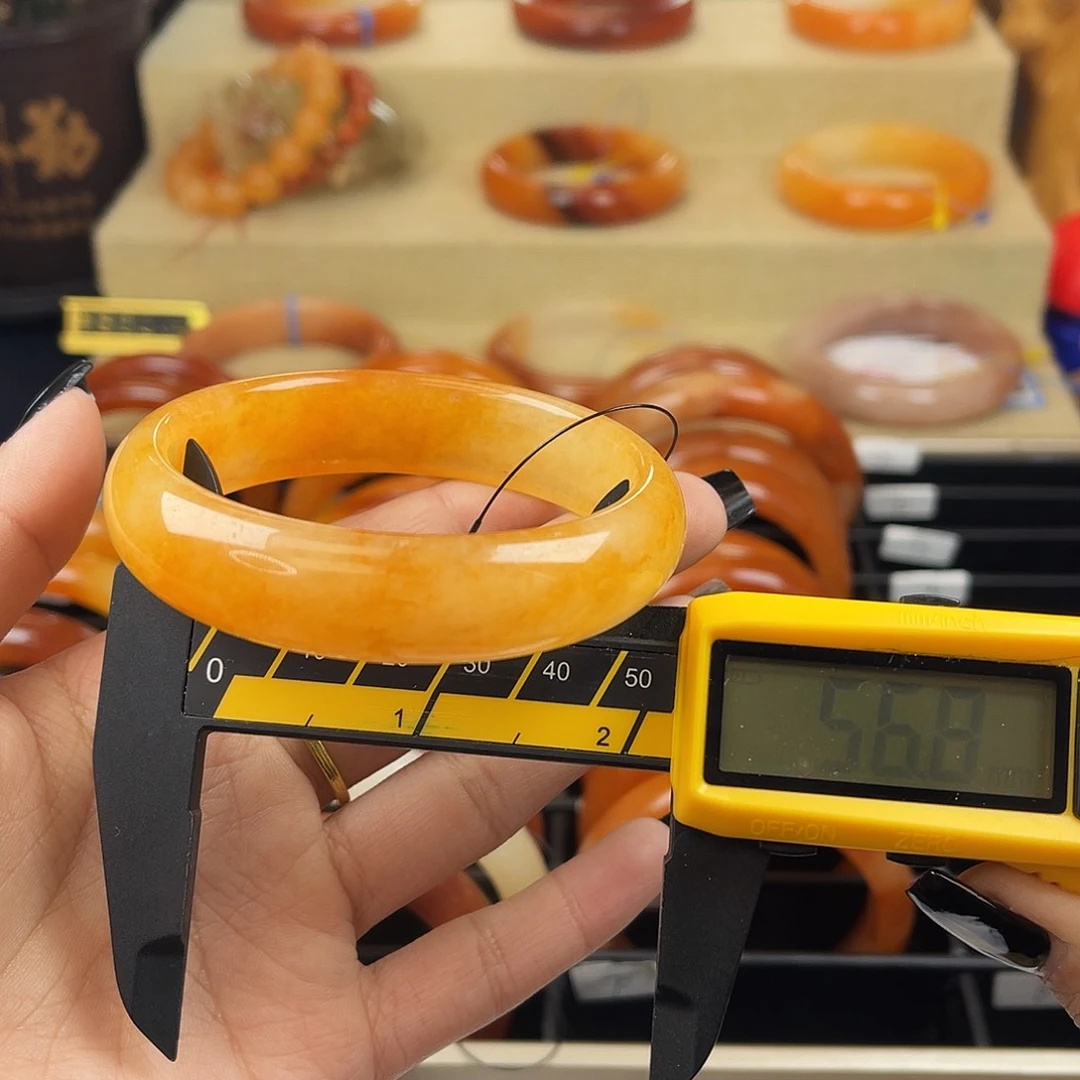 非金属无70号 茄山老油料 56圈口 柠檬茶