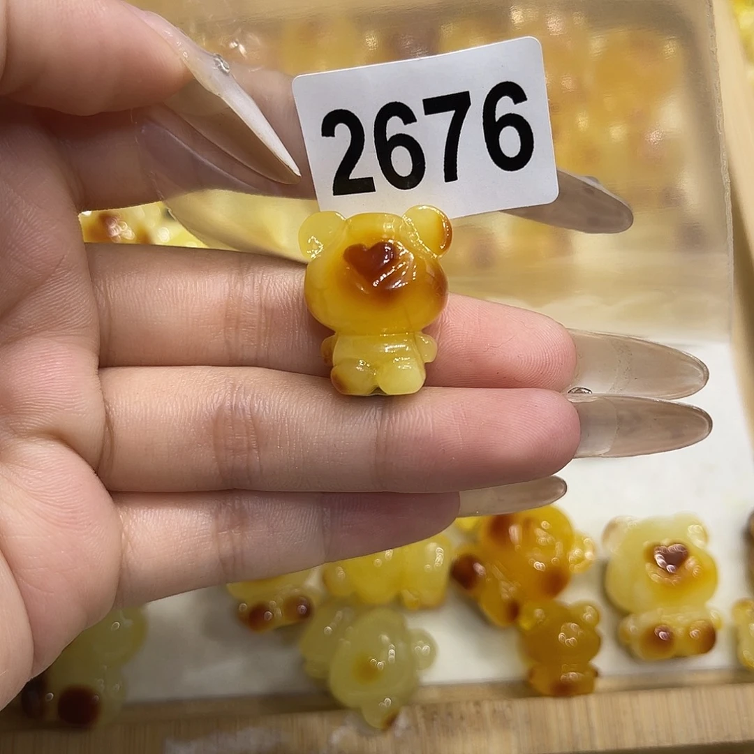 小***肆琥珀未镶嵌珠宝奇石