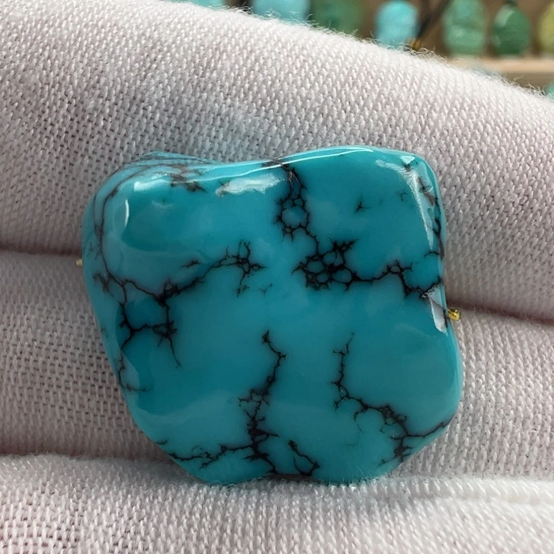 未镶嵌绿松石配饰20.6*18.9m m