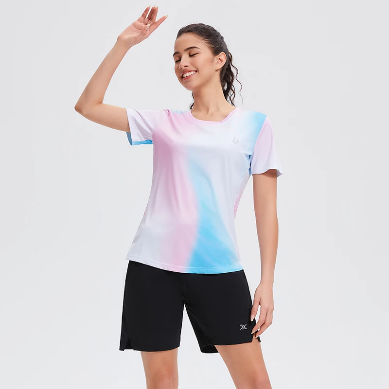 【清仓】夏季新款休闲服速干透气时尚户外男女宽松跑步运动套