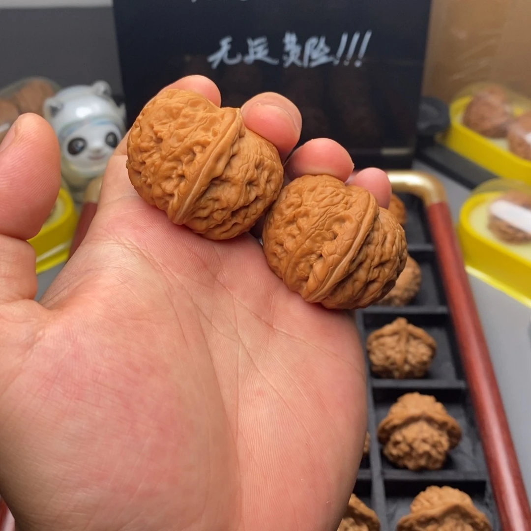 文玩核桃把件全品平谷元宝43