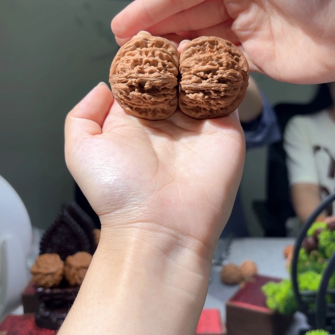 桃核吊坠45四座楼原生态