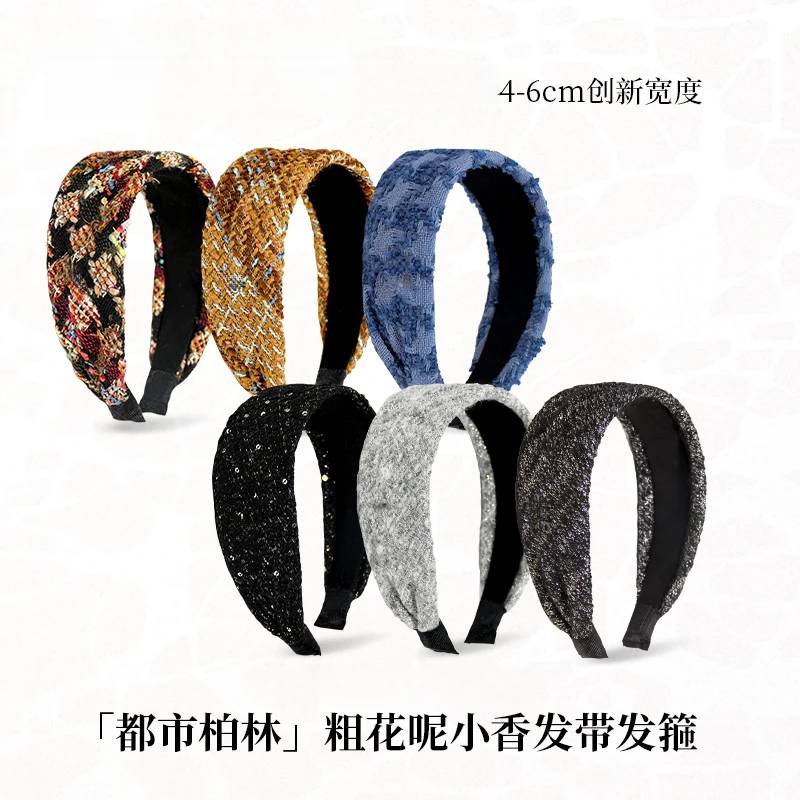 都市柏林粗花呢发带发箍发箍a商品图