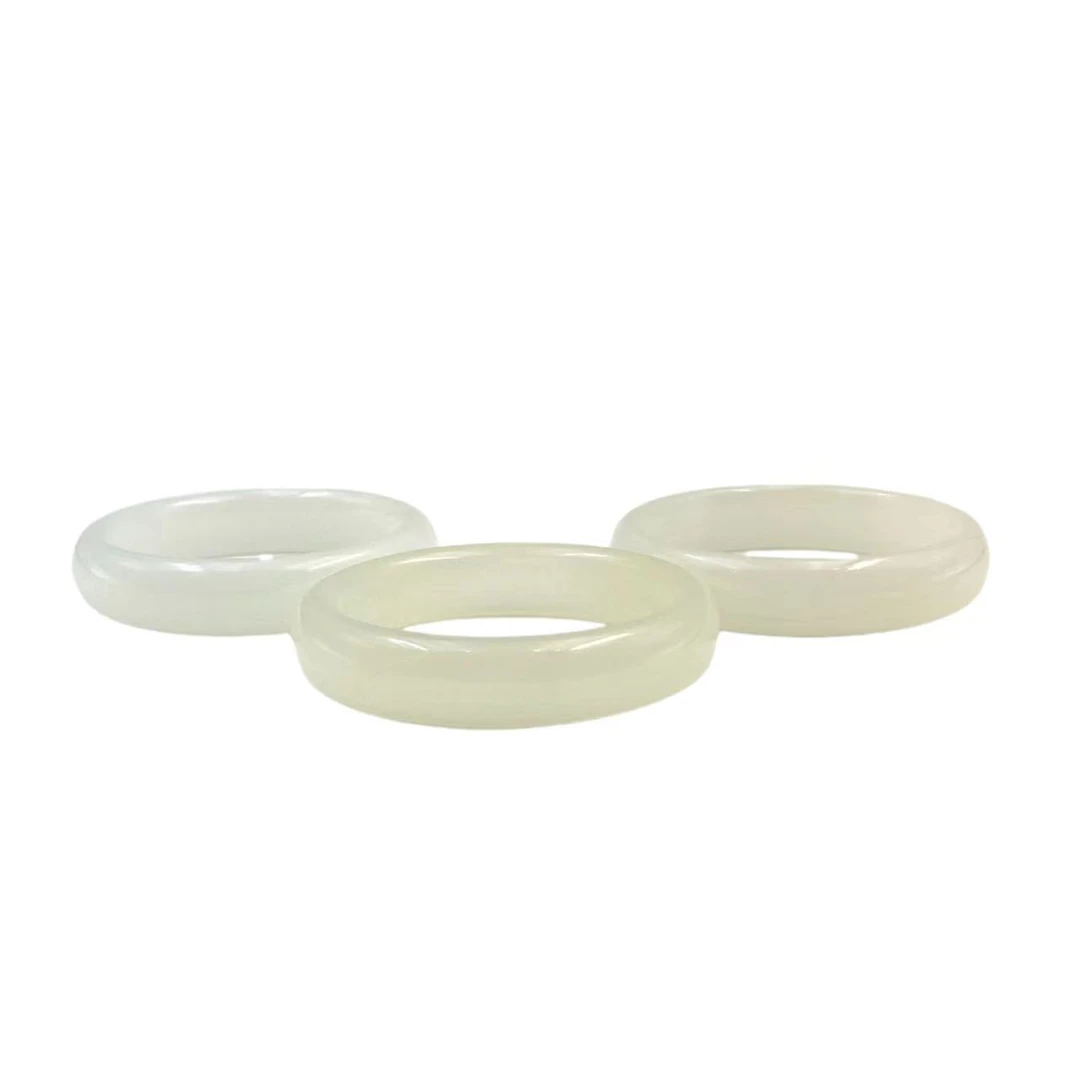 气质雪山白洁白无瑕手镯金丝玉S856X，J293X，S934X