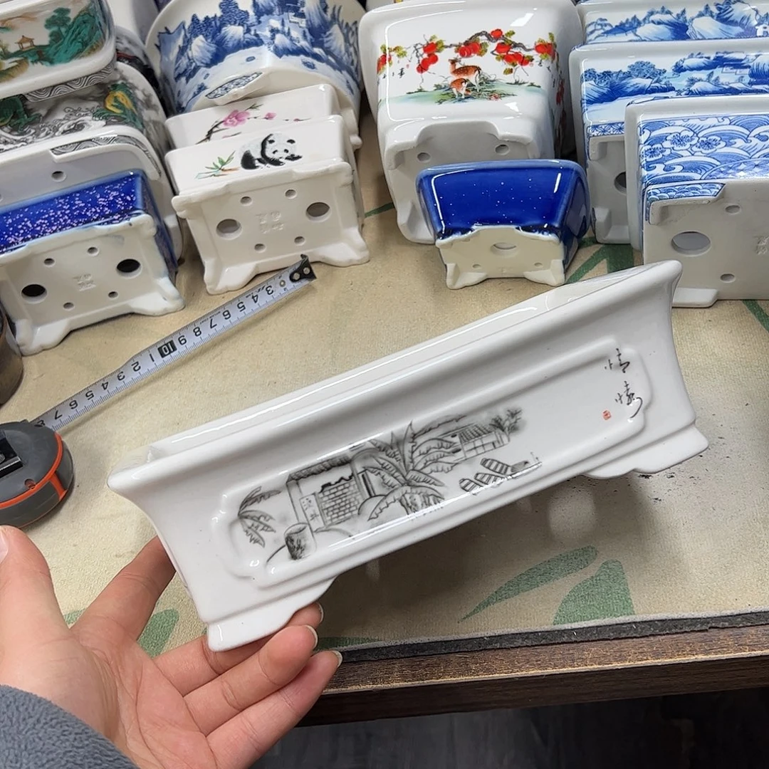 花盆紫砂280号瑕疵23/15/7cm福利