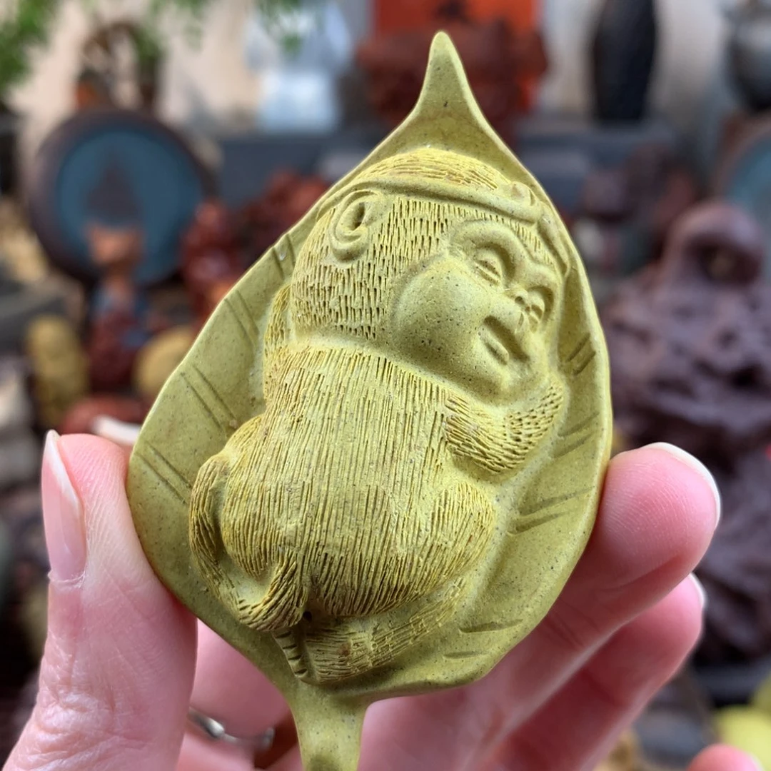 紫砂茶宠一叶封侯就是你