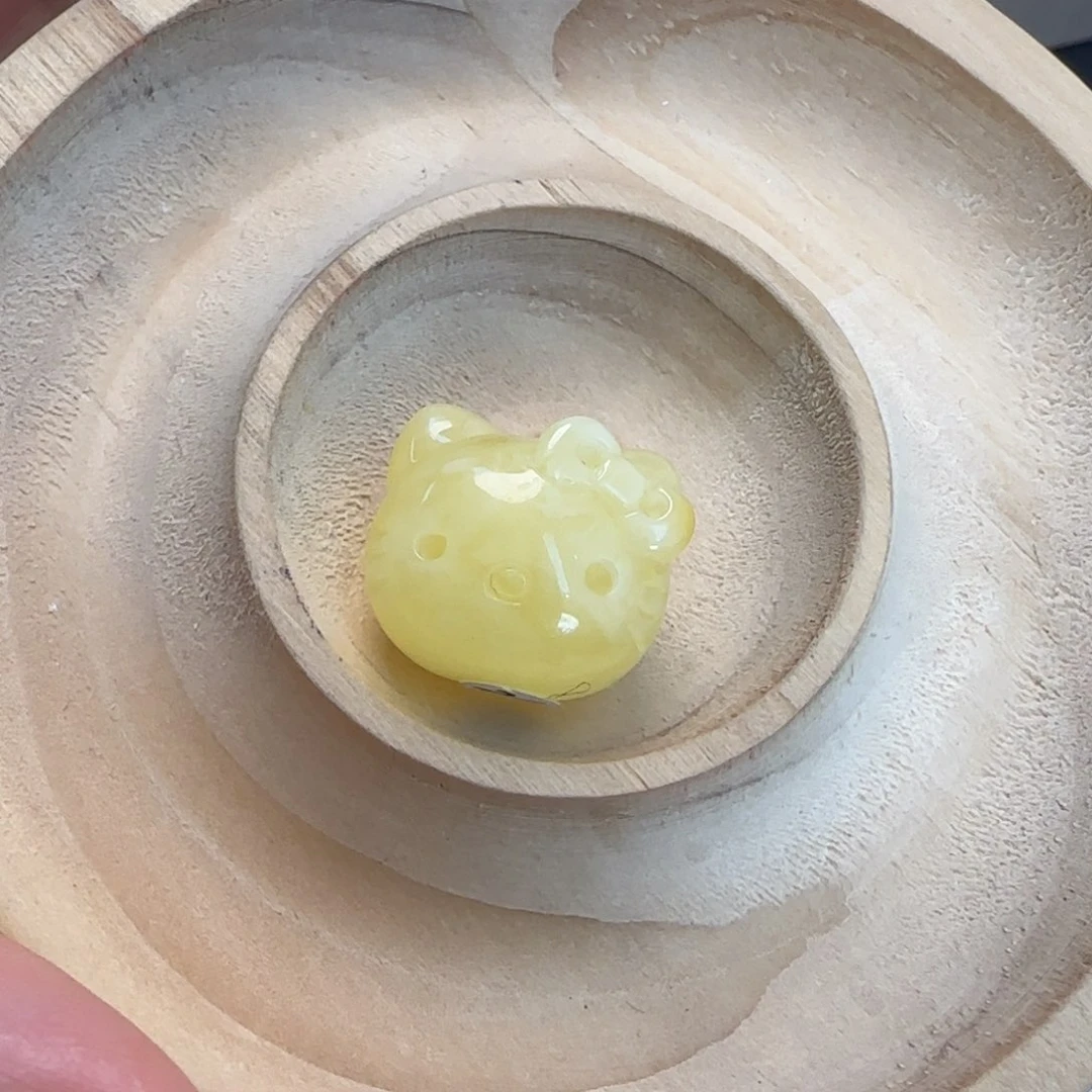琥珀珠宝奇石未镶嵌暮**画