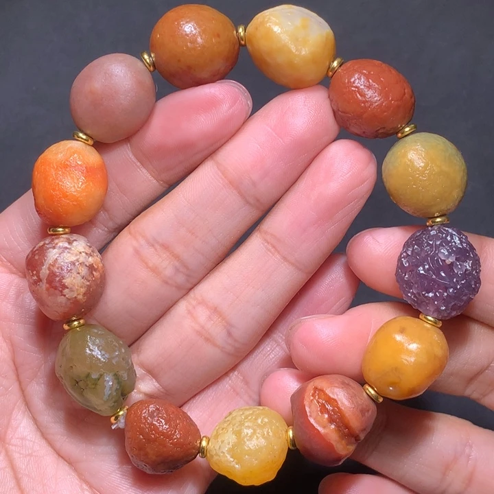 未镶嵌玛瑙/玉髓珠宝半成品
