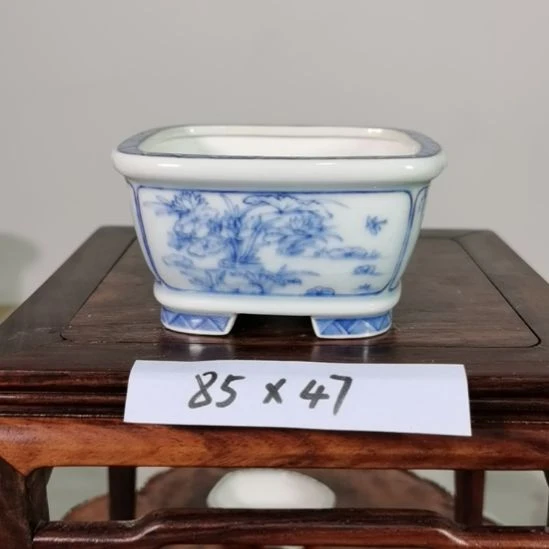 老***✧陶手工手绘大德堂釉盆