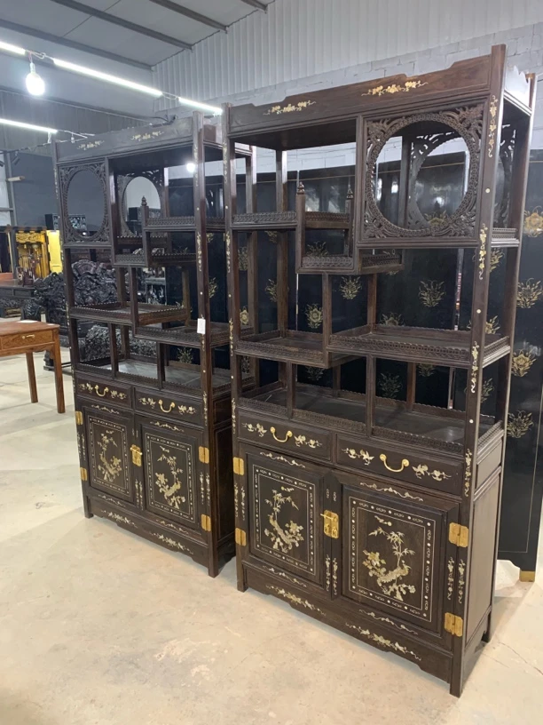 住宅家具 博古架 两件套