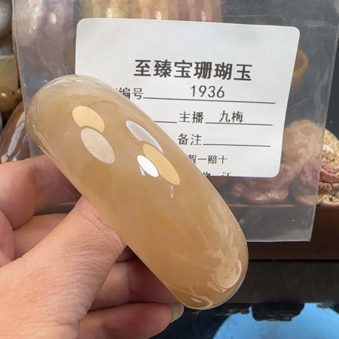 一***萍硅化珊瑚（珊瑚玉）未镶嵌手镯