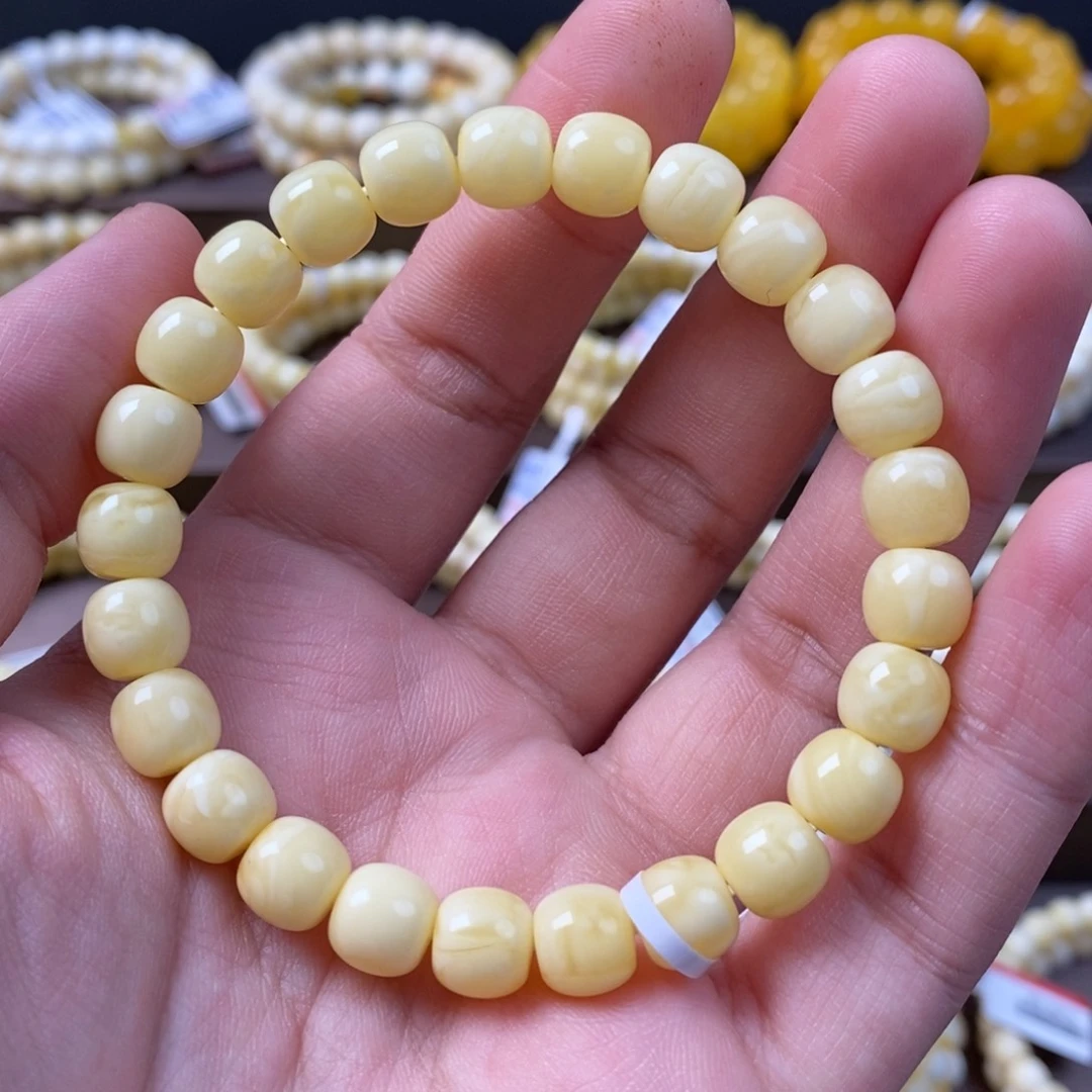 蜜蜡珠宝奇石未镶嵌8.5mm