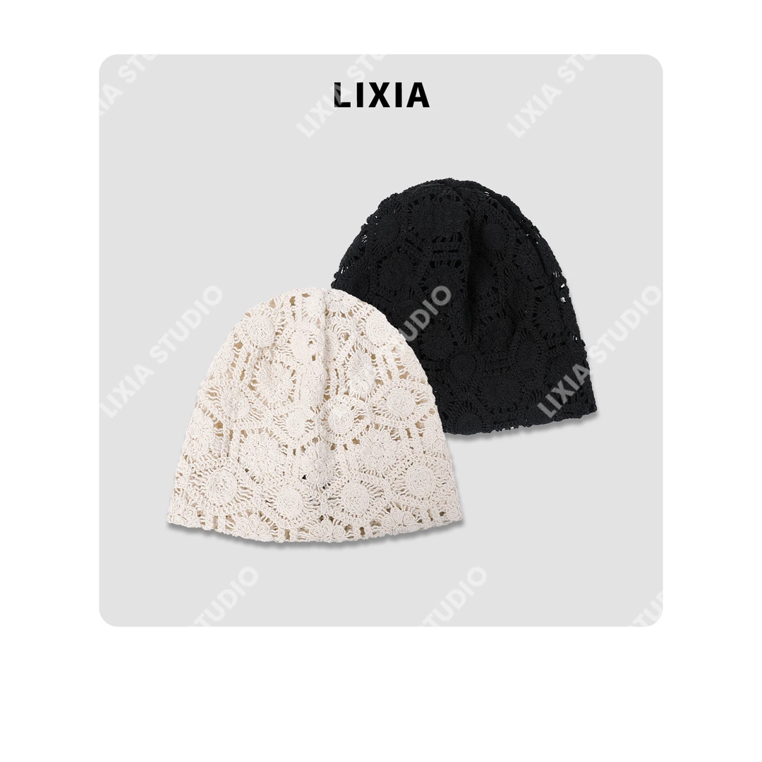 LIXIA【米亚】时尚波西米亚风镂空设计渔夫帽子-D9129