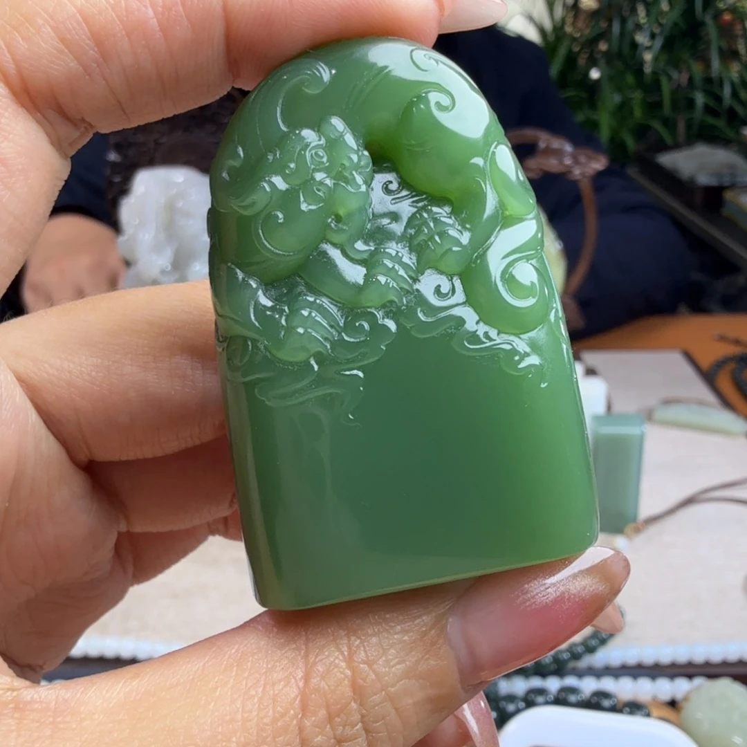 和田玉手把未镶嵌