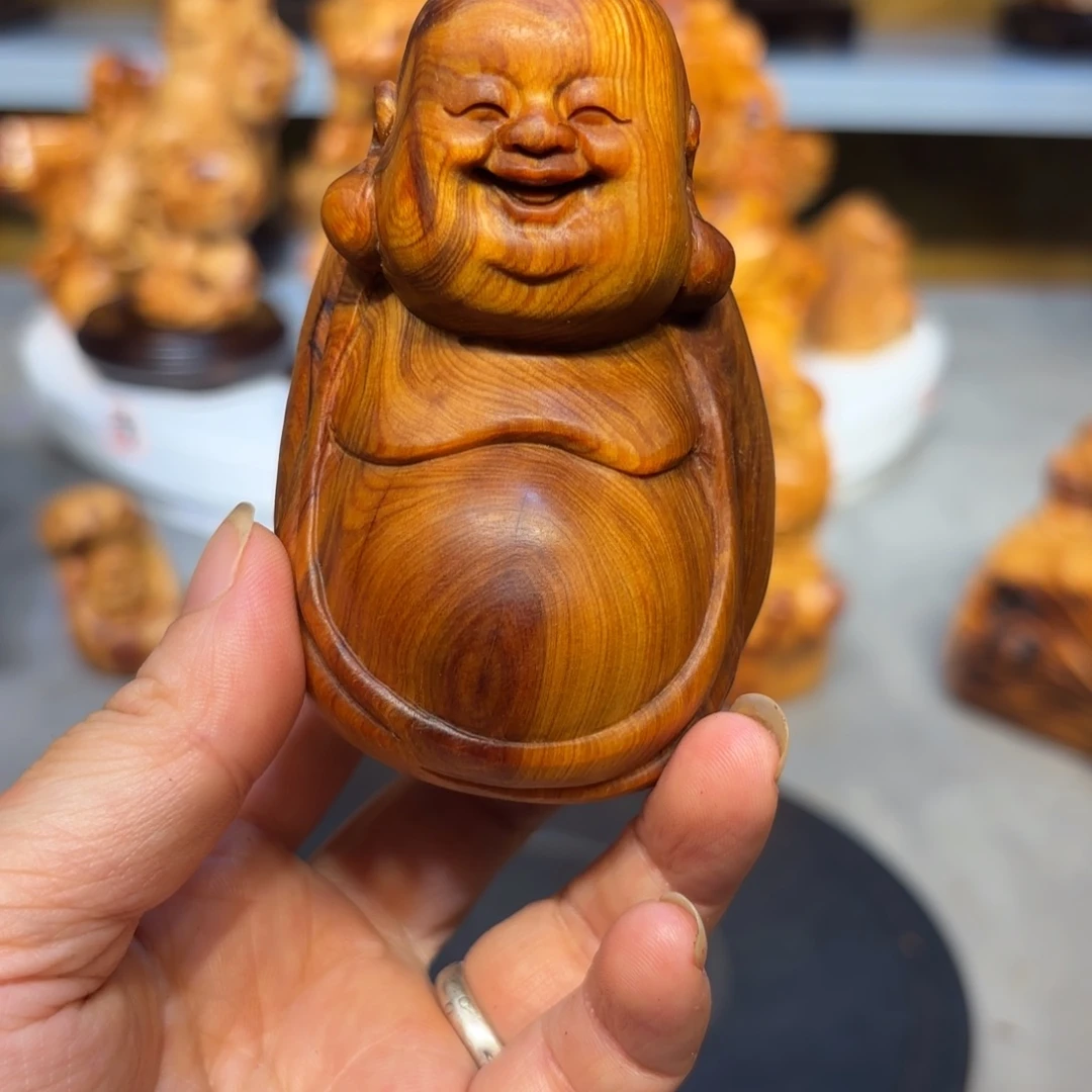 木用****5太行崖柏弥勒佛