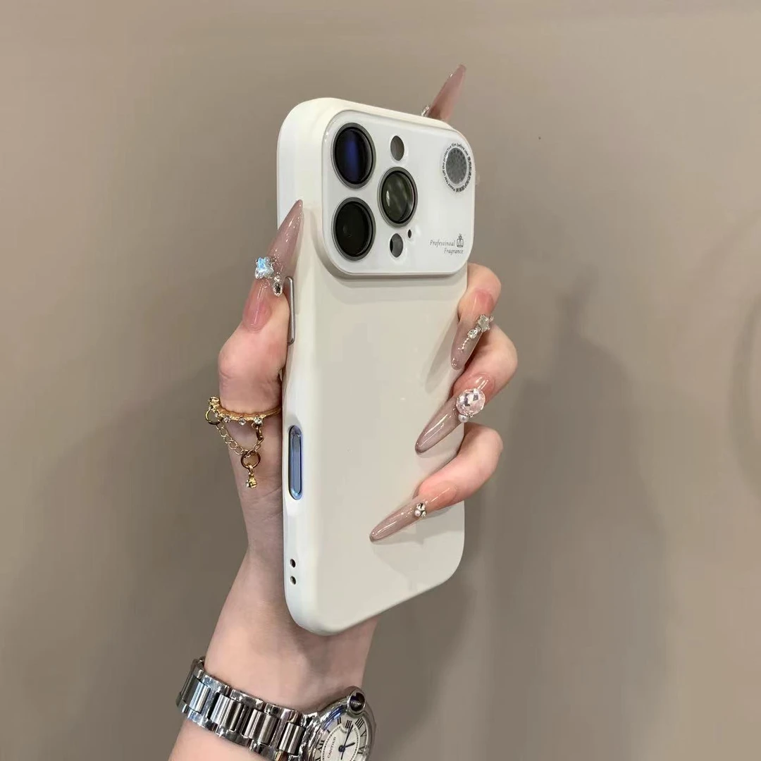 高级感秒变17视窗香薰适用苹果16promax手机壳15pro全包14/13硅胶